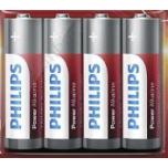 AA patarei philips 4tk LR6 lr6 am3 mn1500 Alkaline